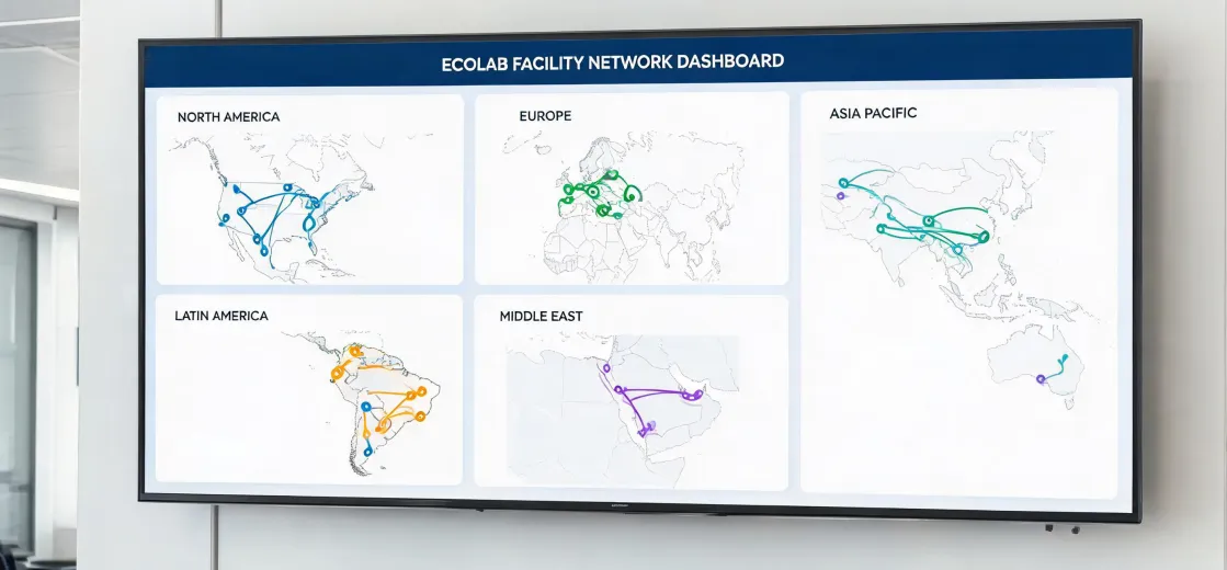Facility network dashboard
