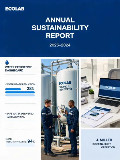 Annual report document